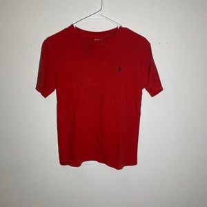 Ralph Lauren Red Basic Tee